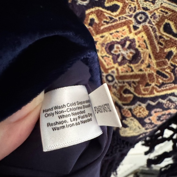 Boston Proper Boho Brocade Jacket. Size 4 - Picture 5 of 10